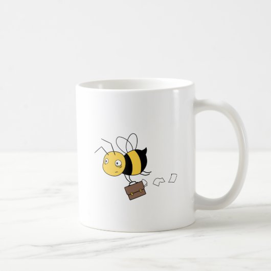 Biene, getirte Stressbeere, Briefkasten Kaffeetasse (Rechts)