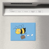 Biene, getirte Stressbeere, Briefkasten Magnet (In Situ (Geschirrspüler))