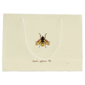 Biene Große Geschenktüte (Rückseite)