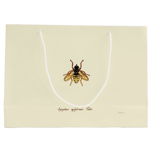 Biene Große Geschenktüte (Rückseite)