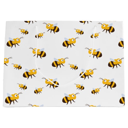 Biene Große Geschenktüte (Vorderseite)