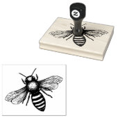 Biene Gummistempel (Stempel)