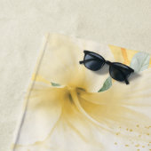 Biene Happy Hummeln Gelbe Honigwabe Strandtuch (Beispiel)