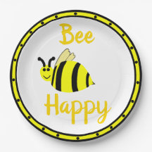 Biene Happy Yellow Bumble Bee