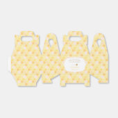 Biene, Honig oder Wabengelbe Gefälledesign Geschenkschachtel (Ungefaltet)