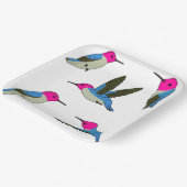 Biene Hummingbird Pappteller (Gewinkelt)