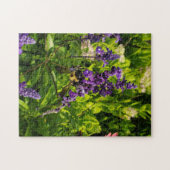 Biene im Garten Puzzle (Horizontal)