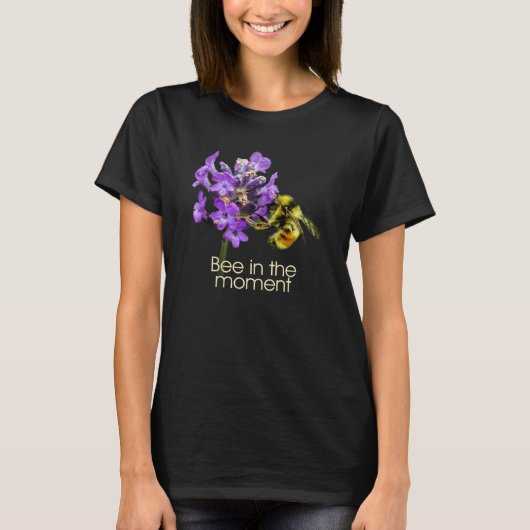 Biene im Moment T - Shirt (Vorderseite)