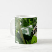 Biene im Sommer Kaffeetasse (Vorderseite Links)
