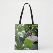 Biene im Sommer Tasche (Vorderseite)