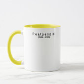 Biene in der Liebe-Kaffee-Tasse Tasse (Links)