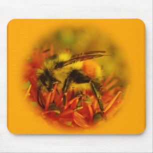 Biene in Kristall Mousepad