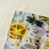 Biene in the Neighborhood Beach Handtuch (Beispiel)