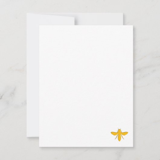 Biene in Touch Mitteilungskarte (Vorderseite)