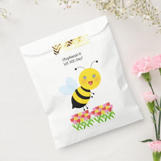 Biene in Tulip Garden Geschenktütchen (Versiegelt)