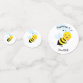 Biene in Tulip Garden Konfetti (Vorderseiten)