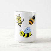 Biene, Ingwer, Flügel Kaffeetasse (Mittel)