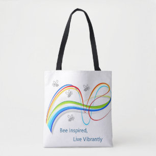 Biene Inspiriert, lebhaft   Zollverpackung Tasche