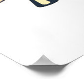 Biene Inspiriert Poster (Ecke)