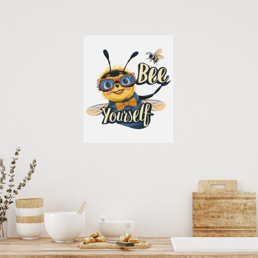 Biene Inspiriert Poster (Küche)