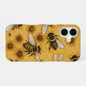 Biene iPhone 16 Hülle (Rückseite (Horizontal))