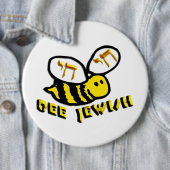 Biene jüdisch button (Beispiel)