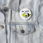 "Biene jüdisch " Button (Beispiel)