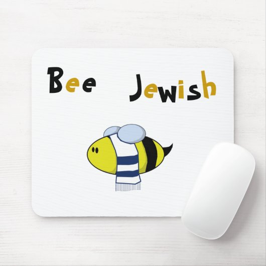"Biene jüdisch " Mousepad (Mit Mouse)