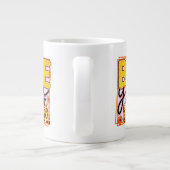 Biene- Jumbo-Tasse (Rückseite)