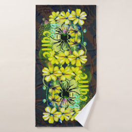 Biene, Kaffee Badehandtuch