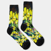 Biene, Kaffee Socken (Rechts)