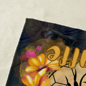 Biene, Kaffee Strandtuch (Beispiel)