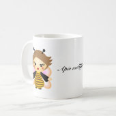 Biene Kaffeetasse (Vorderseite Links)