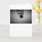 Biene, Karte (Gelbe Blume)