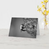 Biene, Karte (Gelbe Blume)