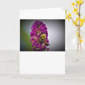 Biene, Karte (Gelbe Blume)