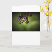 Biene, Karte (Gelbe Blume)