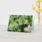 Biene Karte (Gelbe Blume)