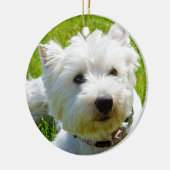 Biene Keramik Ornament (Links)