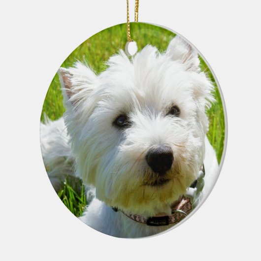 Biene Keramik Ornament (Links)