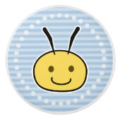 Biene Keramikknauf (Vorderseite)