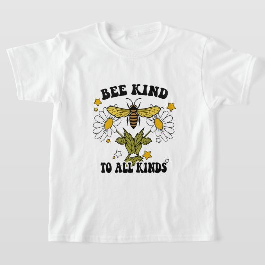 Biene Kind mit Style Yellow Bumble Bee T-Shirt (Ablage )