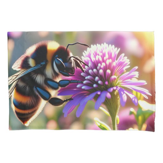 Biene Kissenbezug (Vorderseite)