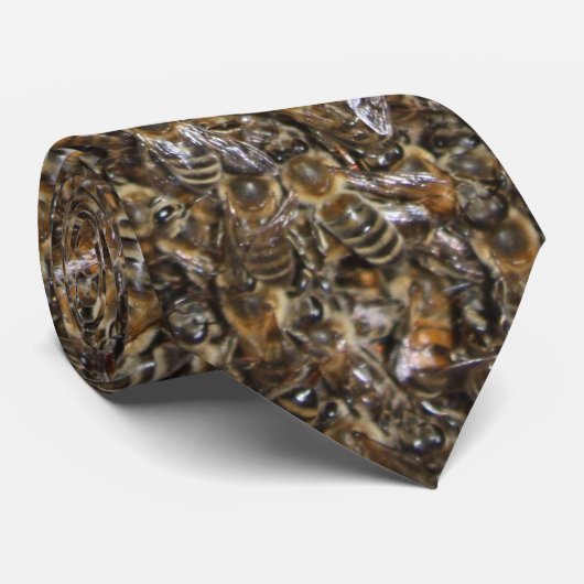 Biene Krawatte (Gerollt)