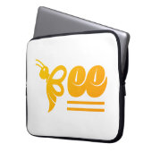Biene Laptopschutzhülle (Vorderseite Links)
