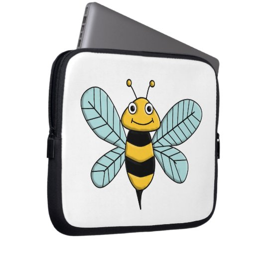 Biene Laptopschutzhülle (Vorne Rechts)