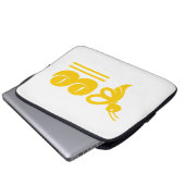Biene Laptopschutzhülle (Vorne Knopf)