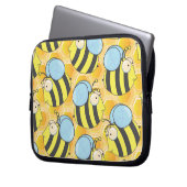 Biene Laptopschutzhülle (Vorderseite Links)