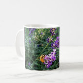 Biene & Lavender Kaffeetasse (Vorderseite Links)