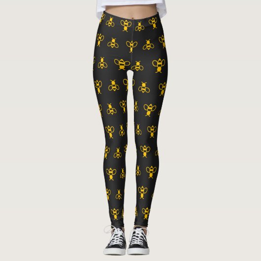 Biene Leggings (Vorderseite)